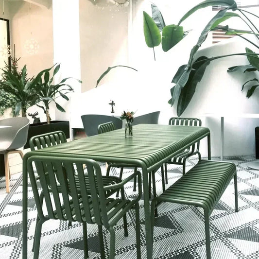 Outdoor Iron Cafe Set