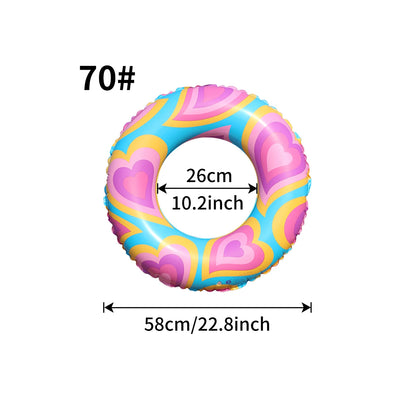 Heart-Shaped Inflatable Pool Float
