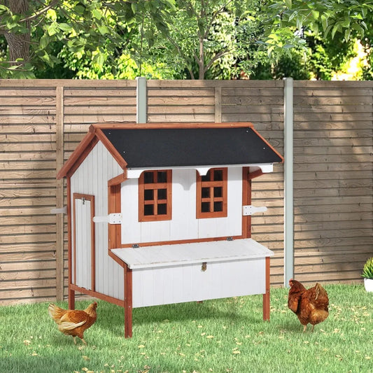 Portable Wooden Chicken Coop