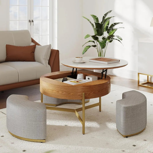 Marble Slate Coffee Table