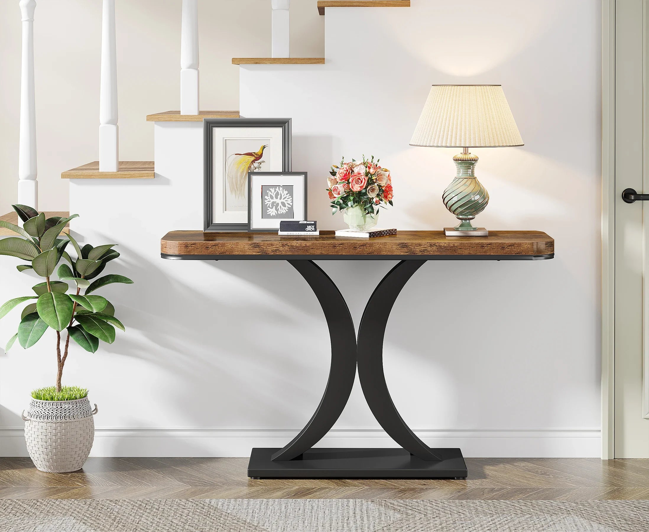 Industrial Geometric Console