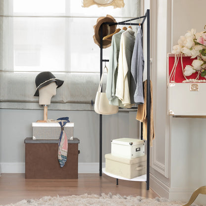 Corner Hall Tree Rack