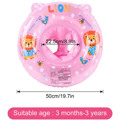 Inflatable swimming float for children