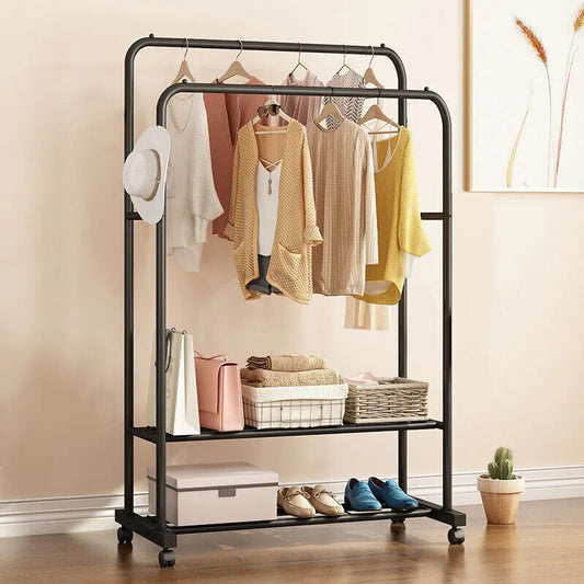 Rolling Clothes Rack