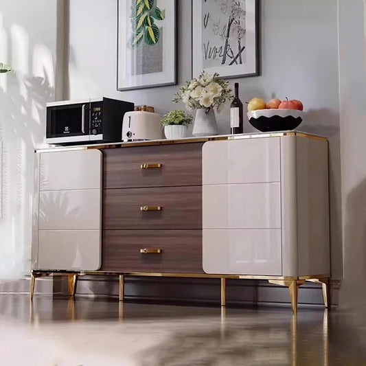 Modern Luxury Cabinet – Premium Handles and Minimalist Storage Solution for Living Spaces