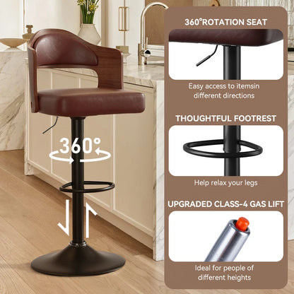 Adjustable Swivel Counter Chairs