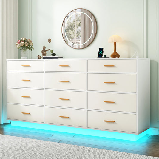 12 Drawer Dresser for Bedroom