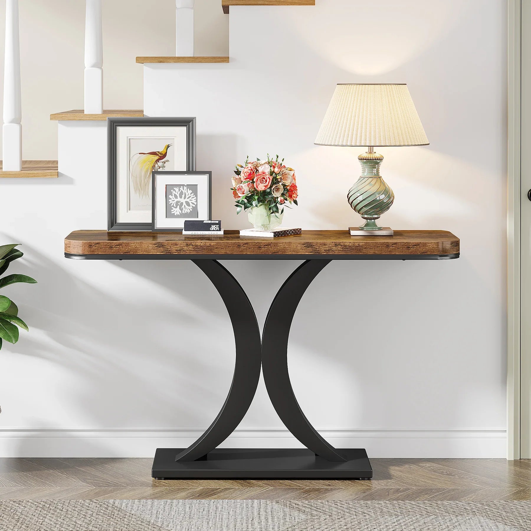 Industrial Geometric Console