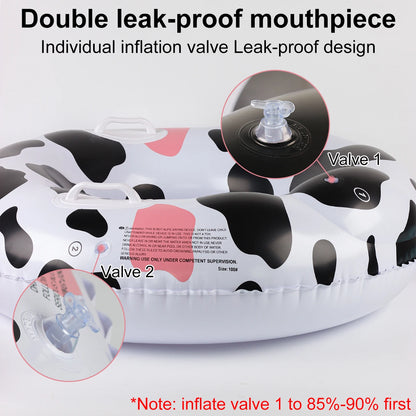 Chamber Cow-Shaped Swim Ring