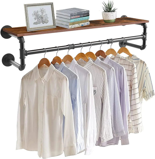Industrial Wall Pipe Rack