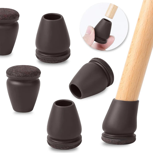 Chair Leg Floor Protectors with Felt Pads
