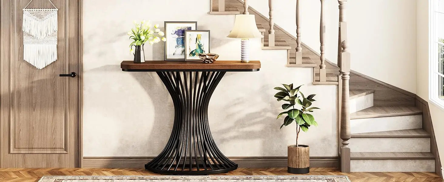 Industrial Console Table