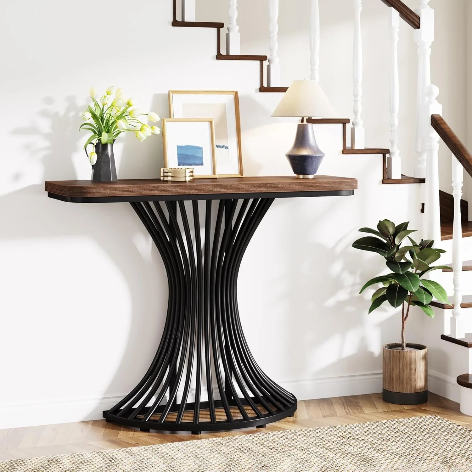 Industrial Console Table