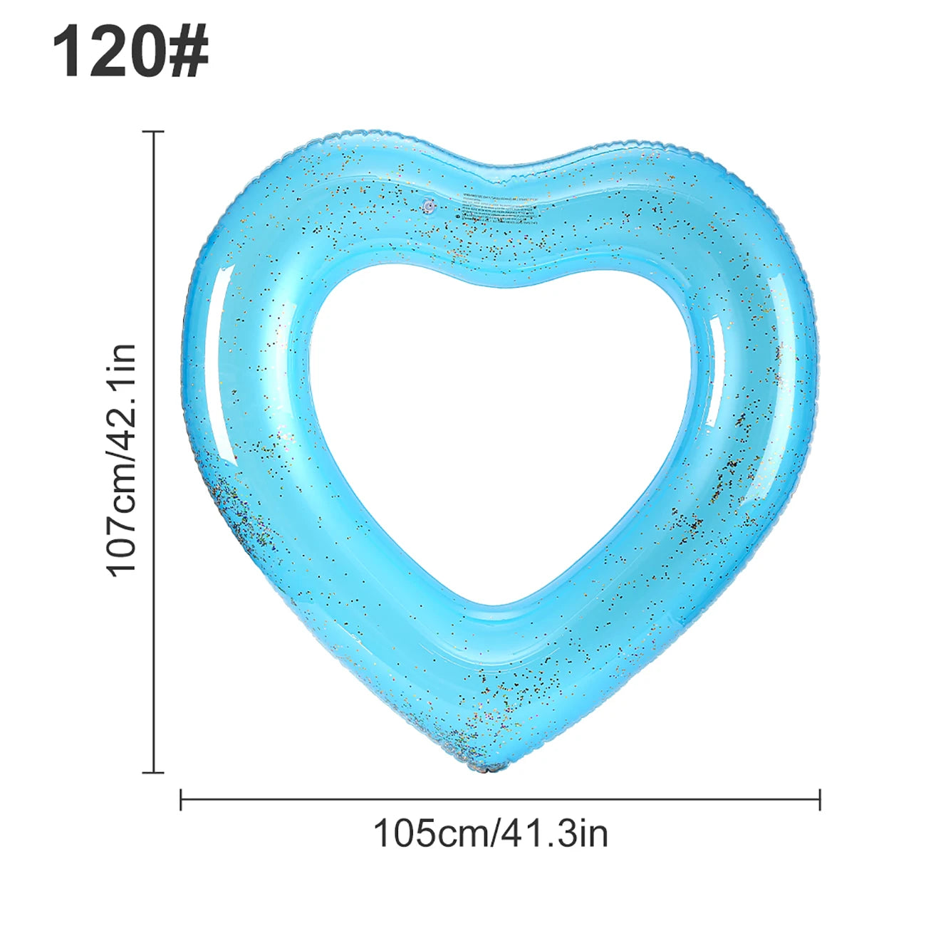Inflatable Pool Floats Love Tube Rings