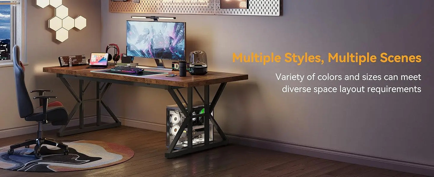 70.8‑Inch Farmhouse Desk