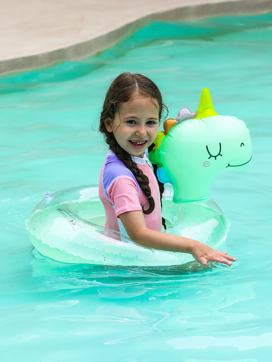 Dinosaur Children's Inflatable Swimming Ring Seat