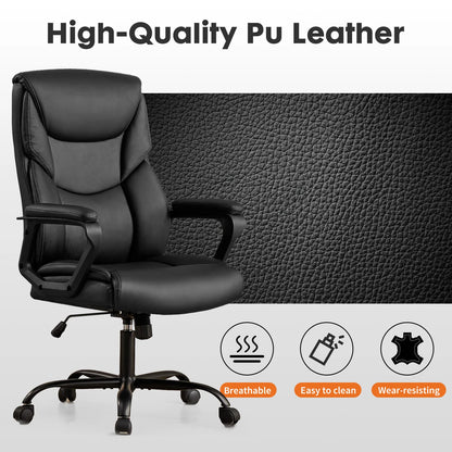 Ergonomic PU Leather  Chair