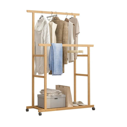 Bamboo Double Rail Rack