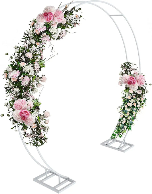 Large Metal Round Arch Stand