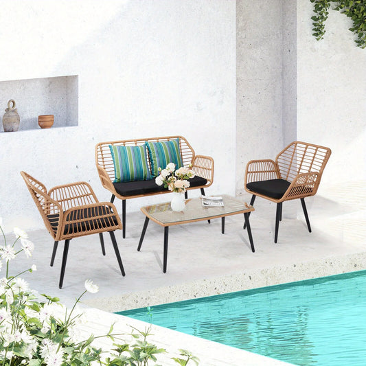 Rattan Patio Set