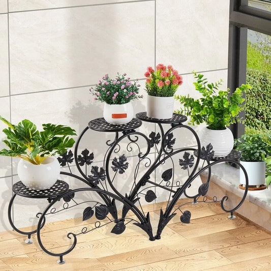Heart-Shaped Plant Stand