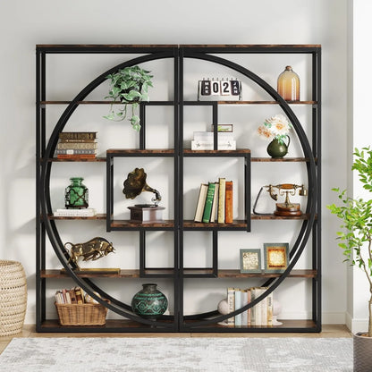 Industrial Etagere Bookcase