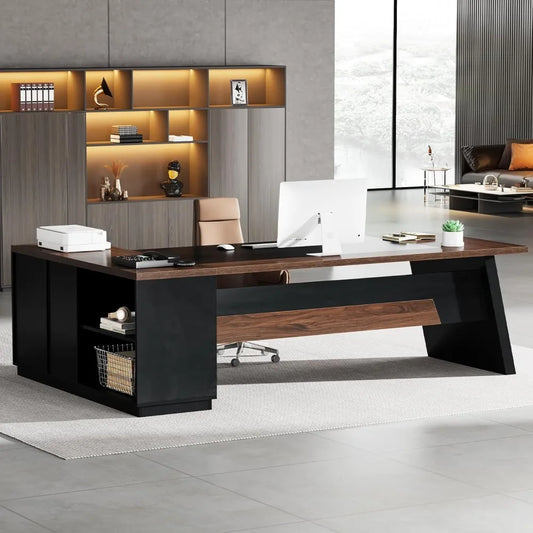 Executive L‑Shaped Desk