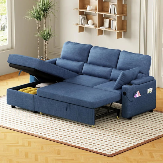 L‑Shaped Convertible Sofa