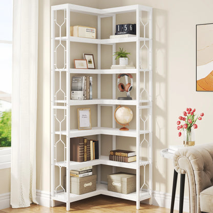 Industrial Corner Shelf