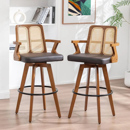 Swivel Bar Stools Set
