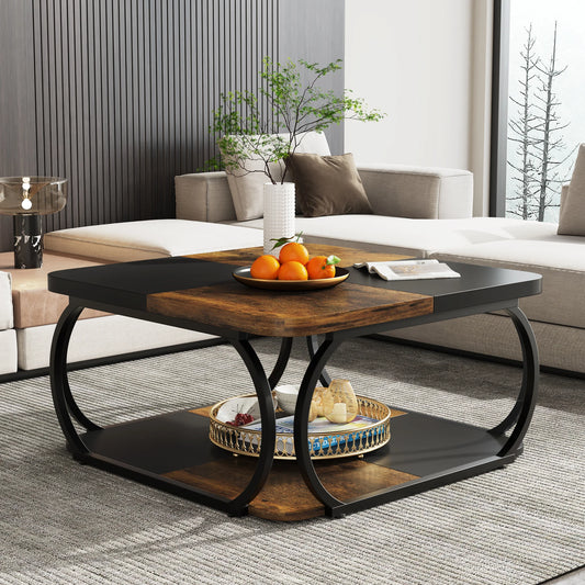 Square Farmhouse Coffee Table