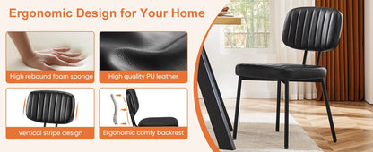 PU Leather Dining Chairs