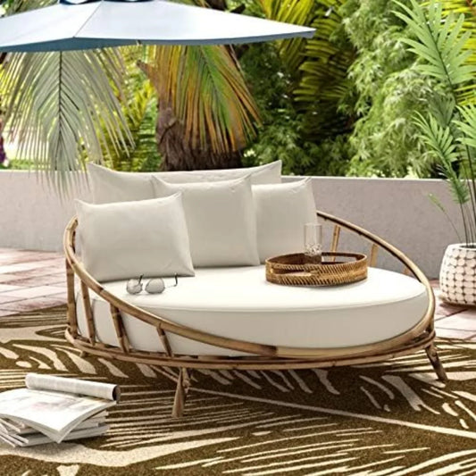 Bamboo Round Daybed