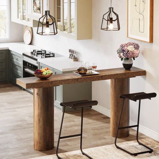 Long Bar Console Table