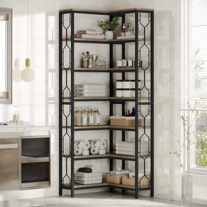 Industrial Corner Shelf