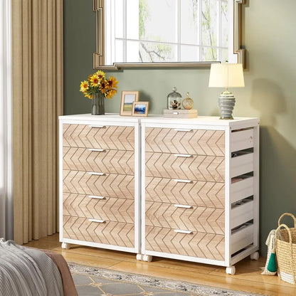 Mobile 5‑Drawer Cabinet