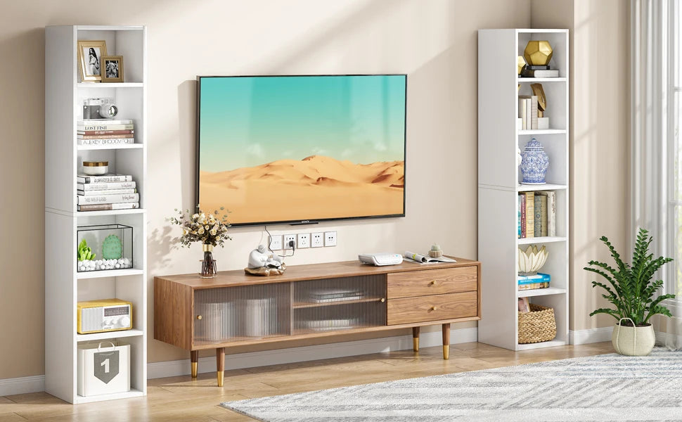 Narrow Corner Bookcase