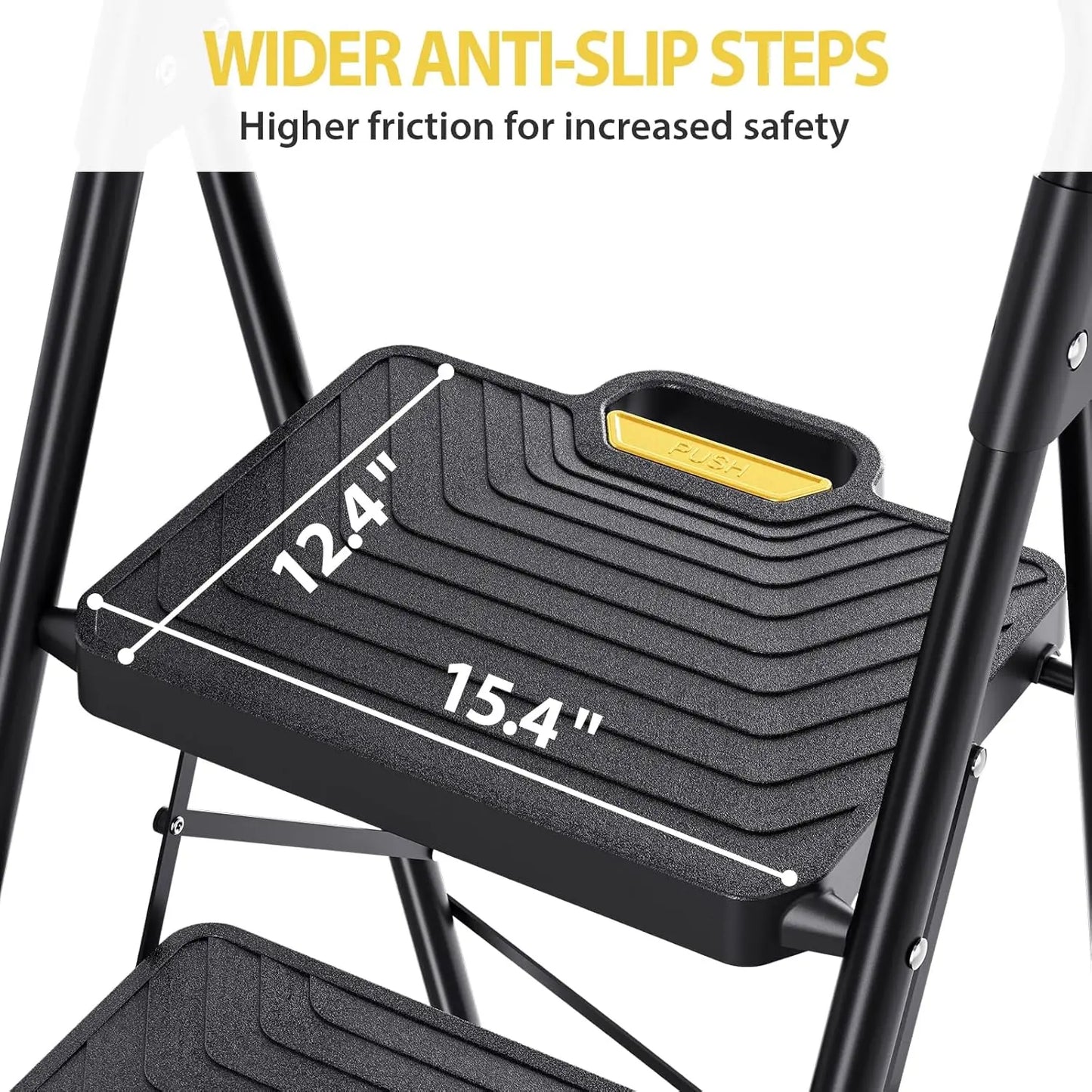 4‑Step Steel Ladder