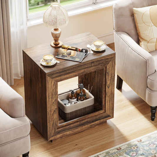 Rustic Farmhouse End Table