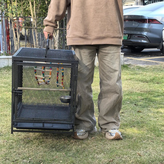 Tall Metal Bird Cage Playpen